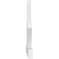 thumbnail image 3 of 60"W x 27 1/2"H x 2"D x 4"F, 11/12 Pitch, Saratoga Architectural Grade PVC Gable Bracket, 3 of 8