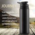 thumbnail image 6 of Flash Deals! Huayishang Water Bottle Stainless Steel Travel Kettle Sports Water Cup Direct Drinking Bicycle Kettle Outdoor Sports Kettle Black, Kitchen Essentials Clearance Sale Black, 6 of 7