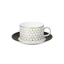 Jiallo PT1726-DED-0243 Whispers of Elegance Tea Service - 220 cc tea cup set  (1 cup & 1 saucer)