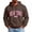 Brown, variant on qafoshin Men's Letter-Print Athletic Hoodie, Fall Classic Long-Sleeve Drawstring Hooded Graphic Sweatshirt
