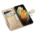 thumbnail image 4 of Funda Cartera FOXDOCK para Samsung Galaxy S21 Ultra , Flip PU con Relieve de Gatos y Perros, Tarjetero y Soporte, 4 of 6