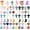 6 styles, 60 pieces per pack (random colors), variant on Mixed Crystal Heart Stones Set, Natural Polished Gemstone Hearts for Chakra Balancing, Meditation, Reiki, Home Decor, 0.8 Inch