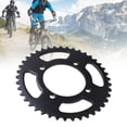 thumbnail image 1 of Tooth Rear Sprocket, 76mm 41 Teeth Rear Chain Sprocket Cog Durable Sturdy Black Steel  for Electric Bicycles for Motorcycles for Beach Vehicles, 1 of 8