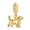 dog, variant on European 925 Sterling Silver DIY Charm Animal Rubber Stopper Fixing Clip fit Bracelet for Women Jewelry Gift