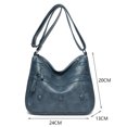 thumbnail image 2 of Bolsa de mano de cuero PU a la moda para mujer, de mensajero informal con cremallera de viaje para mujer Tmvgtek Para Estrenar, 2 of 8