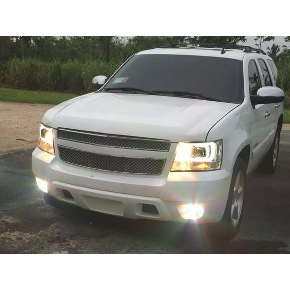 For The BlingLights LED Halo Fog Lights for 2007-2014 Chevrolet Suburban GTM900
