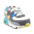 thumbnail image 2 of Nike Air Max 90 Leather (TD) Toddler's Shoes Phantom-Celery-Iron Grey dq7762-001, 2 of 6