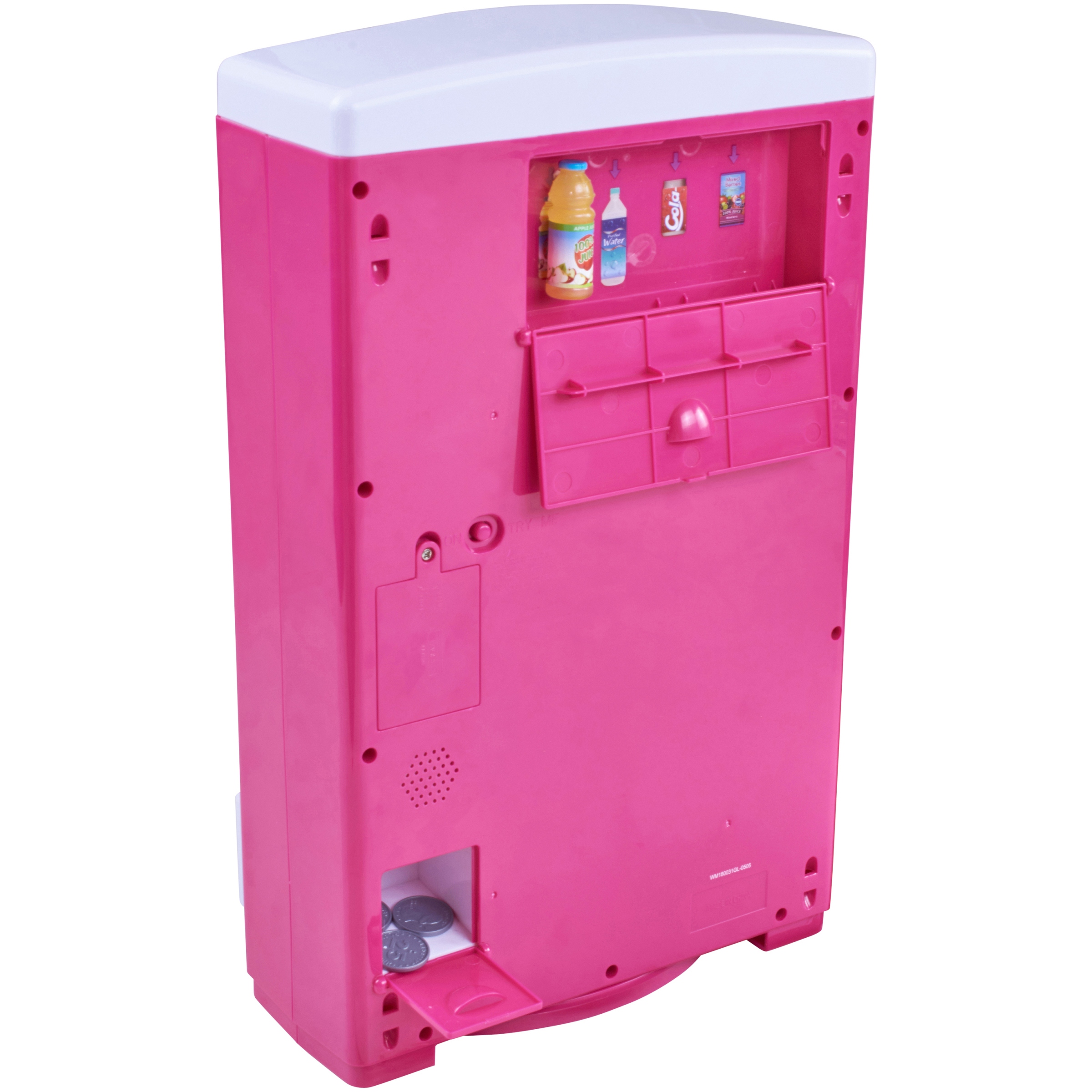 Vending Machine Set For 18 Inch Dolls Coins,Bottles,Juices. Sounds My