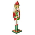 thumbnail image 4 of 30cm Tall Standing Christmas Nutcracker Figurines for Festival Desktop Party Red Green, 4 of 9