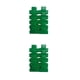 thumbnail image 2 of Moyic Abrazadera para túnel 10X, Clips para barra de Clip para invernadero, estante de extensión de larga duración, cubierta Verde 16 mm 2piezas, 2 of 6