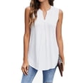 thumbnail image 2 of LYMAYTER T-Shirts pour Femmes Été Automne T-Shirts Assortis pour Femmes Mode Pull Doux Ample S-2TG, 2 of 7