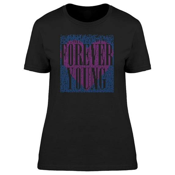 Futuristic Art Forever Young Tee Women's -Image by Shutterstock