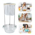 thumbnail image 3 of Stainless Steel Jam Filter Rack Juice Soy Milk Triangle Filter Wear-resistant Z3K0 Tea Milk Bag Coffee rust M1M02, 3 of 6