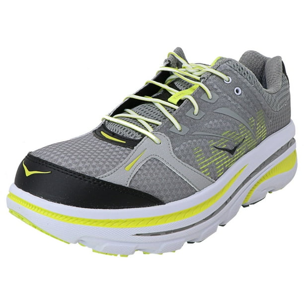 HOKA ONE ONE Hoka One Men�s Bondi B Citrus / Grey Ankle