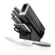 thumbnail image 1 of Set de cuchillos Ninja K62014 NeverDull acero inoxidable 14 piezas negro, 1 of 10