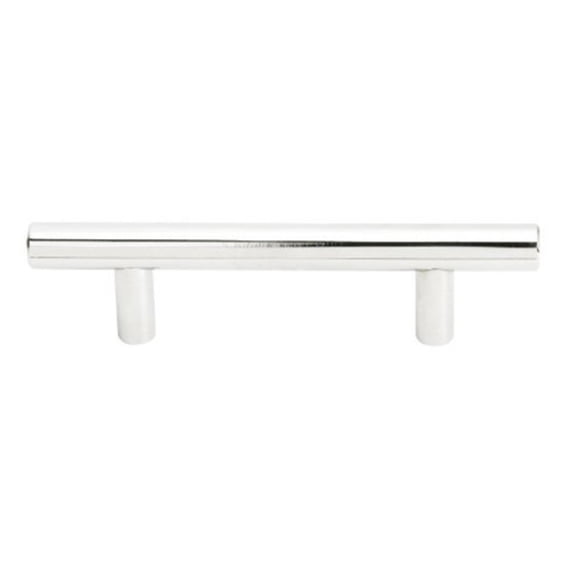 Emtek 86361 Brass Bar 5 Inch Center to Center Cabinet Pull from The Contemporary, Polished Chrome