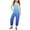 Blue, variant on Girls Summer Jumpsuit Gradient V Neck Sleeveless Romper Loose Fit Casual Jumpsuit With Pockets For Teens And Juniors Child Jumpsuit Dailywear Size 13-14 Years ,Red