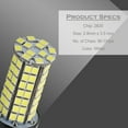 thumbnail image 4 of 2X 40W 7443/7440 LED 6000K White Reverse Brake Tail Stop High Power Light Bulbs, 4 of 8