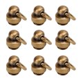 thumbnail image 1 of Remaches De Latón, Tachuelas De Bola Para Monedero, Remaches De Cuero, Producción DIY, Fácil De Instalar, 200 Juegos Para Carcasa De Teléfono Móvil Para Ropa OTVIAP Bronce, 1 of 8