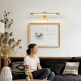 thumbnail image 2 of Gallery-Quality Art Light for Your Home, Integrated LEDs Adjustable Arm Design Hard-Wired Connection, 400mm*190mm*100mm, 2 of 5