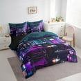 thumbnail image 3 of Castle Fairy Car Bedding Comforter Set for Kids Children Teens,Sport Queen Bedding Sets, 3 of 8