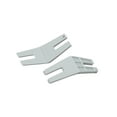 thumbnail image 1 of 2 Pieces Sewing Jumper Hump Universal Presser Hemlines Machine Industrial Exquisite Craft ABS for Home, 1 of 8