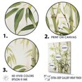thumbnail image 4 of Designart "Embracing Muted Bamboo I" Bamboo Picture Framed Canvas Art Print, 4 of 5