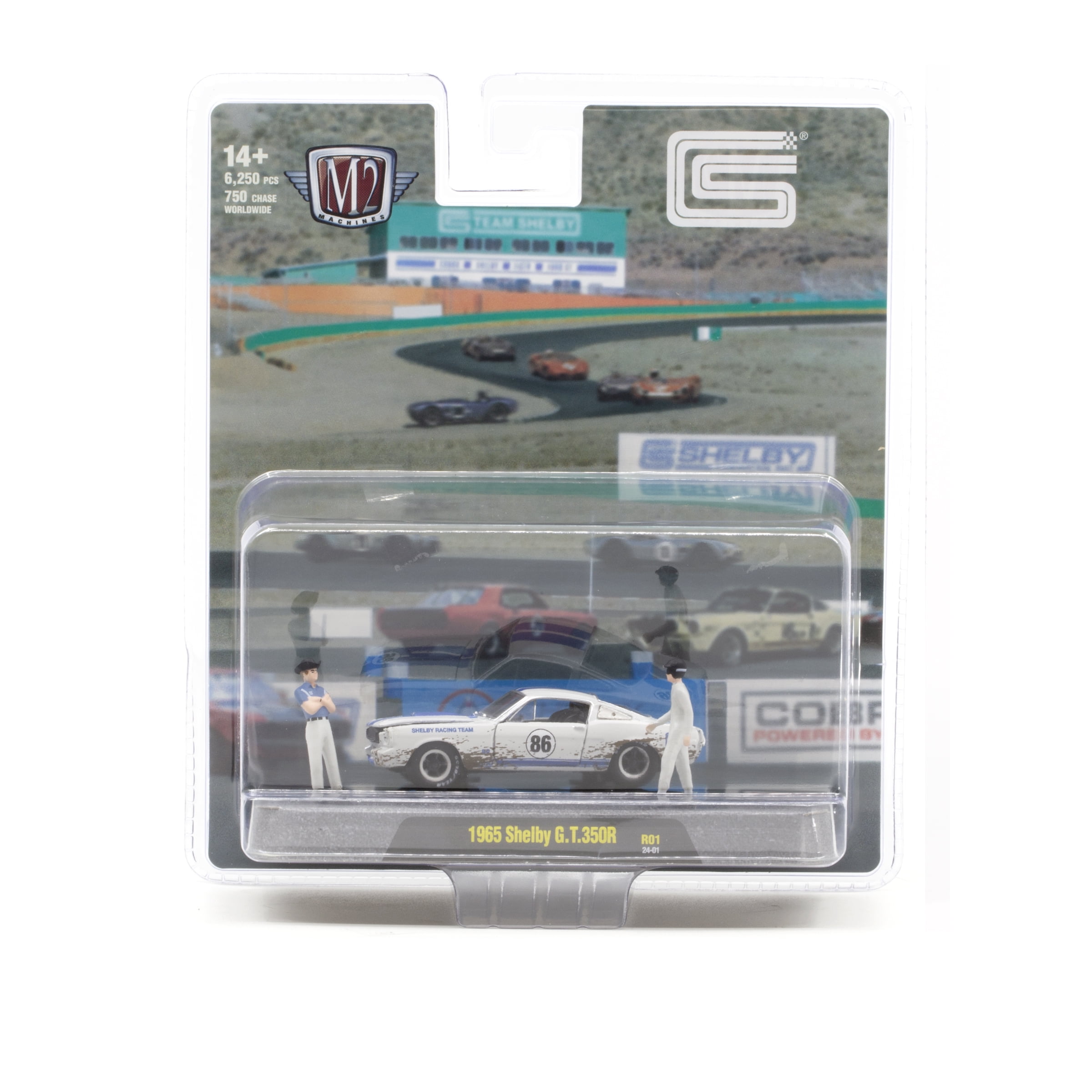 (4 pack) M2 Machines Diorama Auto-Figs Diecast Toy Cars & Truck (Vehicle and Figurines, Styles May Vary)