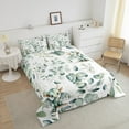 thumbnail image 4 of Erosebridal Magic Animal King Comforter Set Cute Dragon Bedding Set King, Cartoon Wildlife Bedding Comforter Sets Green Leaf Duvet Set, Spring Plant Quilted Comforter Bedroom Decor, 4 of 6