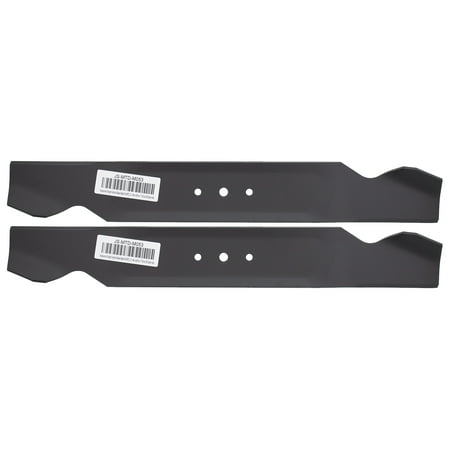 Erie Outdoor Power Equipment (2) Hi-Lift Mower Blade Replacement for MTD 742-0499 742-0499A 742-0503 942-0499 42-inch