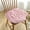 Pink, variant on HOARBOEG Rose Shaped Seat Cushion, Winter Plush Seat Cushions For Kitchen Chairs, Soft Floor Pads, Multi-Functional Chair Cushions Home Decoration Cushions, 17.72*17.72in