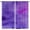 Purple Lines, variant on Circle Window Curtains, Vintage Fifties Rod Pocket Kids Blackout Curtains, Midcentury Atomic Art Lightweight Decorative Drapes 2-Panel Set for Living Room Bedroom Kitchen Dining Room-W52xL84in