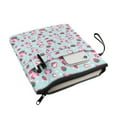 thumbnail image 3 of HELLHERO 1pcs Paperback Book Cover with Handle Reusable Book Cover Carrying Case with Zipper for Friend Bible Book Carrying Bag, 3 of 8