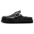thumbnail image 1 of New Classic Round Head Versatile Female Fashion Slippers with Anti Slip Thick Bottom Button Design for Ladies Outing Boken Shoes, 1 of 4