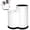 2-in-1, variant on Knife Holder Kitchen 2-in-1 Universal Block without Knives Silverware Storage Stand with Drain Hole,for Countertop and Cabinet Drawer,White