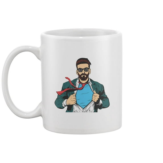 Hipster Beard Male Mug -Image by Shutterstock