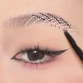 thumbnail image 3 of Heallor-lápiz de cejas mate resistente al agua, maquillaje de doble cabeza, duradero, negro, marrón, gris, no difuminado, tinte con pincel Cos, 3 of 5