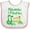 White and Pink, variant on Inktastic Mawmaw and Pawpaw Love Me Boys Baby Bib