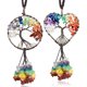thumbnail image 1 of Decoración de cristal, accesorios de suspensión de coche Tree of Life, decoración de pared, decoración de meditación, decoración del hogar de buena suerte, decoración de fiesta (Árbol de la vida, 1 of 4
