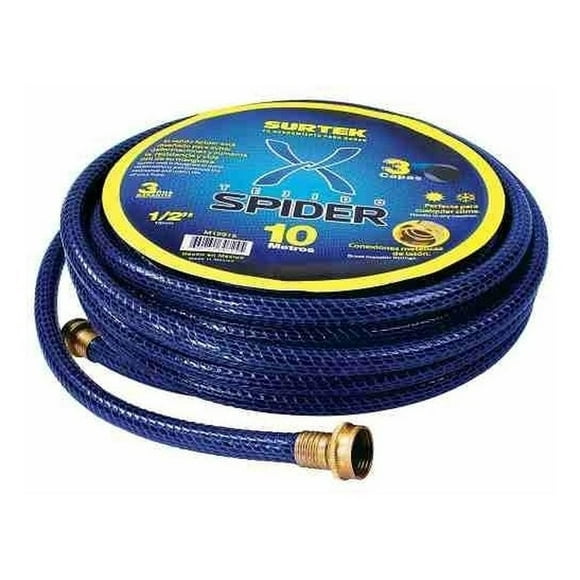 Manguera Spider 1/2 Armada Con Conector Metálico 10m Surtek SURTEK M12S10