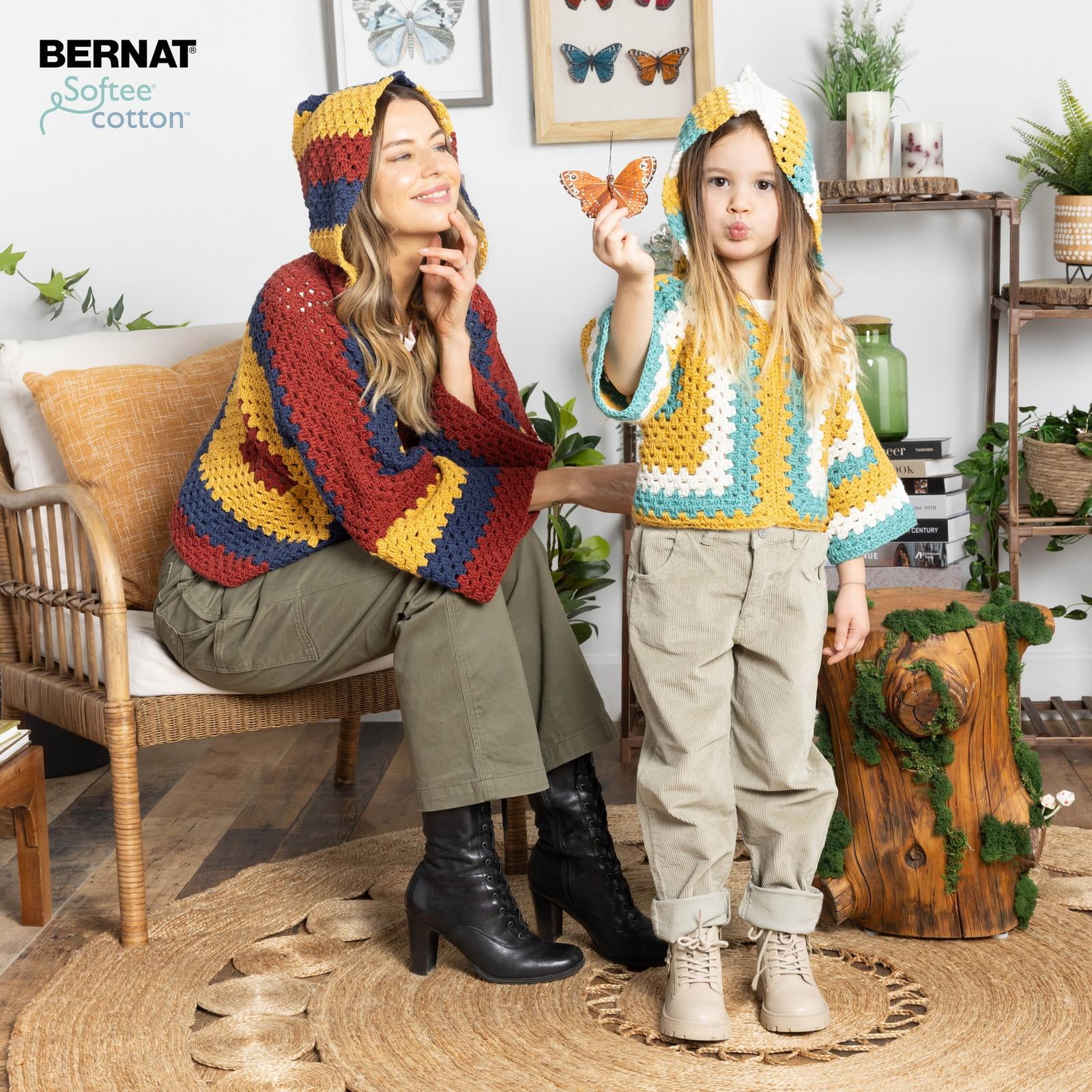 Bernat® Fil Softee® Cotton™, Mélange de Coton #3 Léger, 4,2 Oz/120 G, 254 Yards