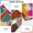 thumbnail image 6 of FORMRS Kids Pajama Pants with Pockets Size 6-8Y Boys Lounge Sleep Bottoms, Abstract Geometric Pattern, 6 of 8