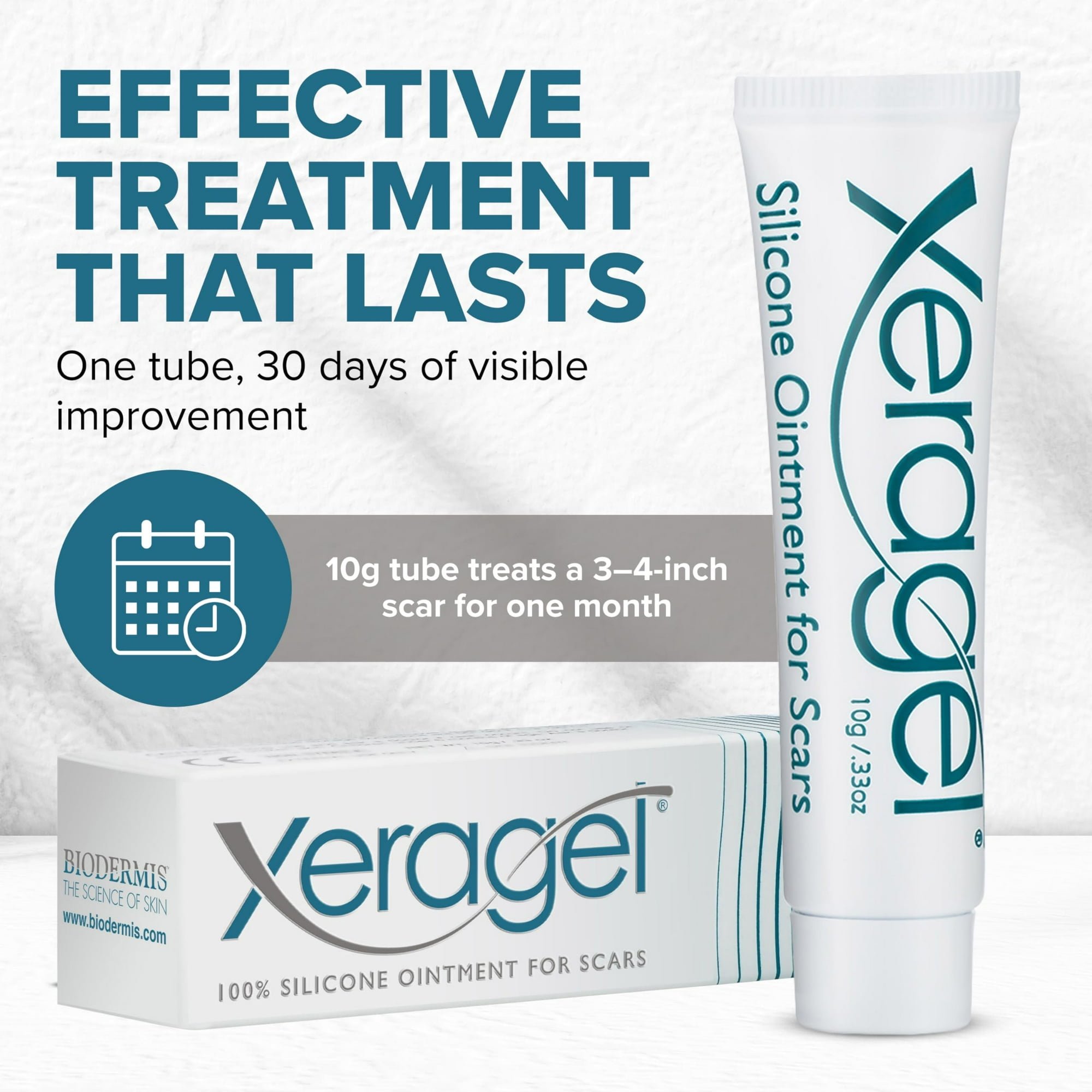 Gel-Crème Cicatricure - Réduit L'apparence Des Cicatrices (chirurgie, Brûlures) - 28g