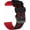 Black Red, variant on Watch Strap for Venu 3, Forerunner 265, Silicone Quick Release Replacement Band for Garmin Vivoactive 4, Forerunner 255 22mm