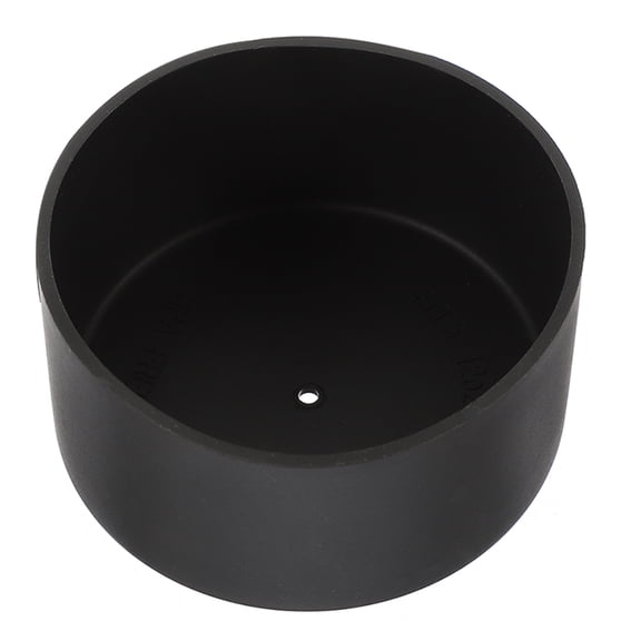 OUNONA Face Scrubber Has Silicone Cover for Glass Cup 7.50X7.50X4.50CM Black