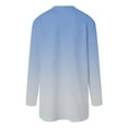 thumbnail image 5 of idosla Cardigans for Women Lightweight Trendy Long Sleeve Dressy Open Front Thin Long Cardigan Flowy Floral Jackets (Light Blue, XXL), 5 of 8