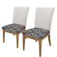 thumbnail image 2 of KLL Bicycles Parts Pattern Seat Covers for Dining Room Chairs,Washable Chair Seat Chair Covers Seat Protector-Two Pieces, 2 of 6