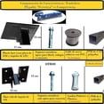 thumbnail image 3 of Tendedero Plegable para Ropa y Cobijas Pesadas ONE SUPER PRACTIC Modelo Plus Color Negro, 3 of 4