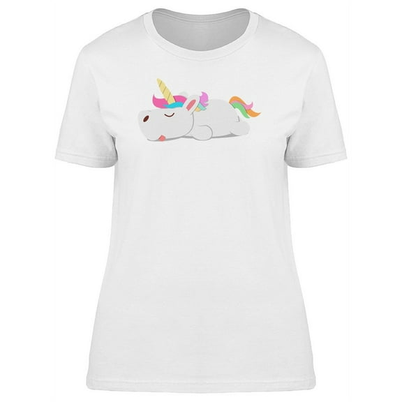 Lazy Unicorn Icon T-Shirt Women -Image by Shutterstock, Female x-Large