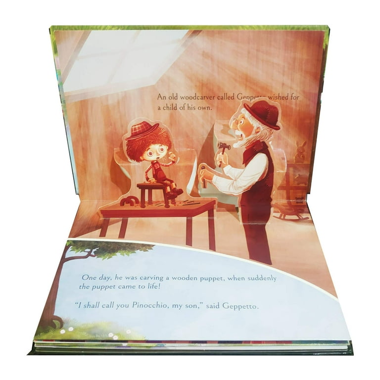 My First Pop Up Fairy Tales - Pinocchio: Pop Up Books for Children